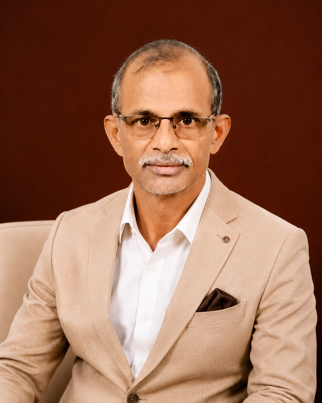 Portrait of Prakash Ahire, Trustee